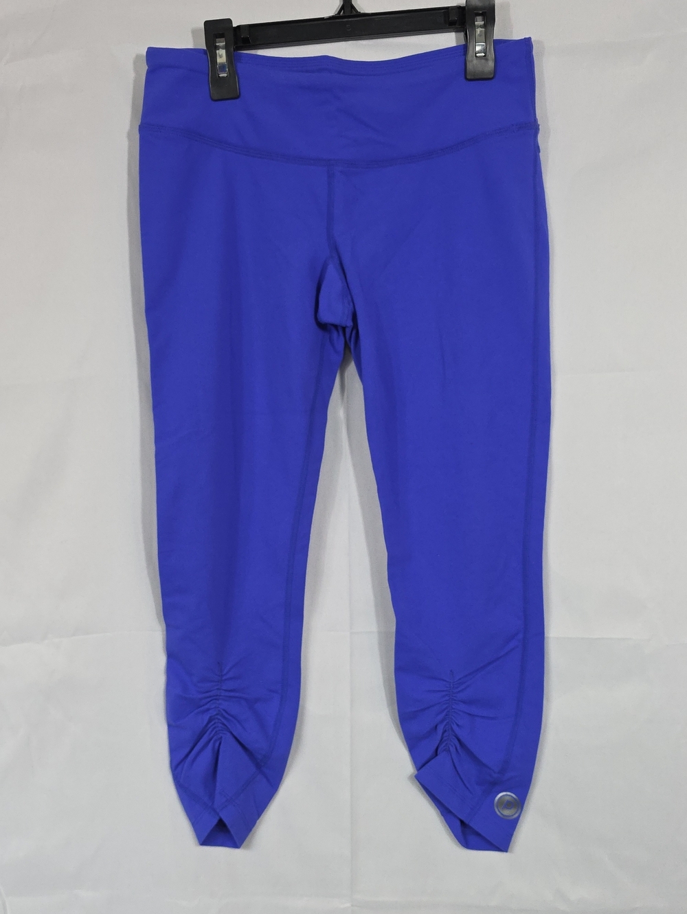Womens' Pure Barre Splits59 Bright Blue Capri Active Leggings In Size Medium
